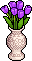 Rich Purple Tulips