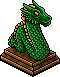 Emerald Dragon Lamp