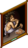 Pizza Lovers Self-Portrait