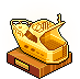 Golden Mini Yacht