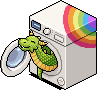 Rainbow Washing Machine