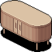 Oval Side Table