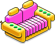 Bubblegum Sofa Float