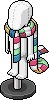 Patchwork Long Scarf