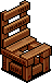 Dark Crate Chair