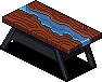 Ocean Resin Table