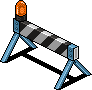 White Road Barrier