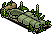 Miniature Army Green Sleeping Bag