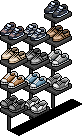 Foot Locker Shoe Rack