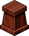Dark Lodge Corner Plinth