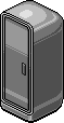 Silver Mode Fridge