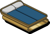 Gold Mode Double Bed
