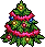 Tinsel Tree Top