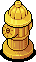 Gold Hydrant
