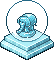 Icy Elephant Snow Globe