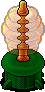 Emerald Amber Lamp