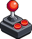Oversized Joystick Decoration