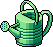 Green Watering Can