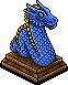 Blue Dragon Lamp