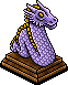 Lilac Dragon Lamp