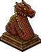 Brown Dragon Lamp