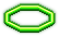 Green Hexagon Light