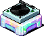 Iridescent Disco Turntable