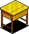 Rare Gilded Desk
