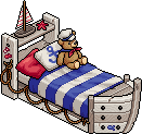 Ship-Shaped Bed