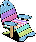 Rainbow Beach Chair