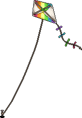 Rainbow Kite