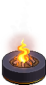 Dark Mansion Fire Pit