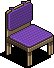 Purple Silo Dining Chair