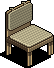Beige Dining Chair