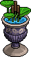 Quartz Water Lily Pot