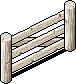 Light Rustic Fence