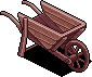 Wooden Wheelbarrow