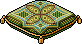 Green Blossom Pillow