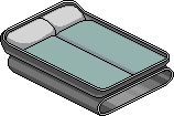 Yellow Mode Double Bed