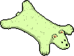 Green Bear Rug
