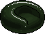 Deep Moss Plastic Pod Chair