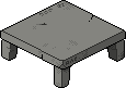 Ironstone Deepgrove Carved Table