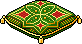 Green Blossom Pillow