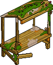 Gilded Deepgrove Wooden Stall