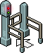 Aquamarine One Way Gate