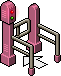 Pink One Way Gate