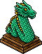 Jade Dragon Lamp