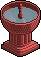 Bird Bath (red)