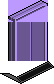 Violet Spaceship Door