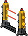 Gold Laser Gate
